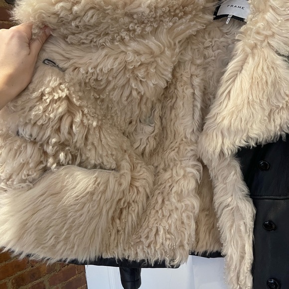 Frame shearling jacket - Picture 9 of 12